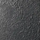 Cast aluminum texture displaying a dark, matte black finish with irregular granular indentations and intersecting linear markings.